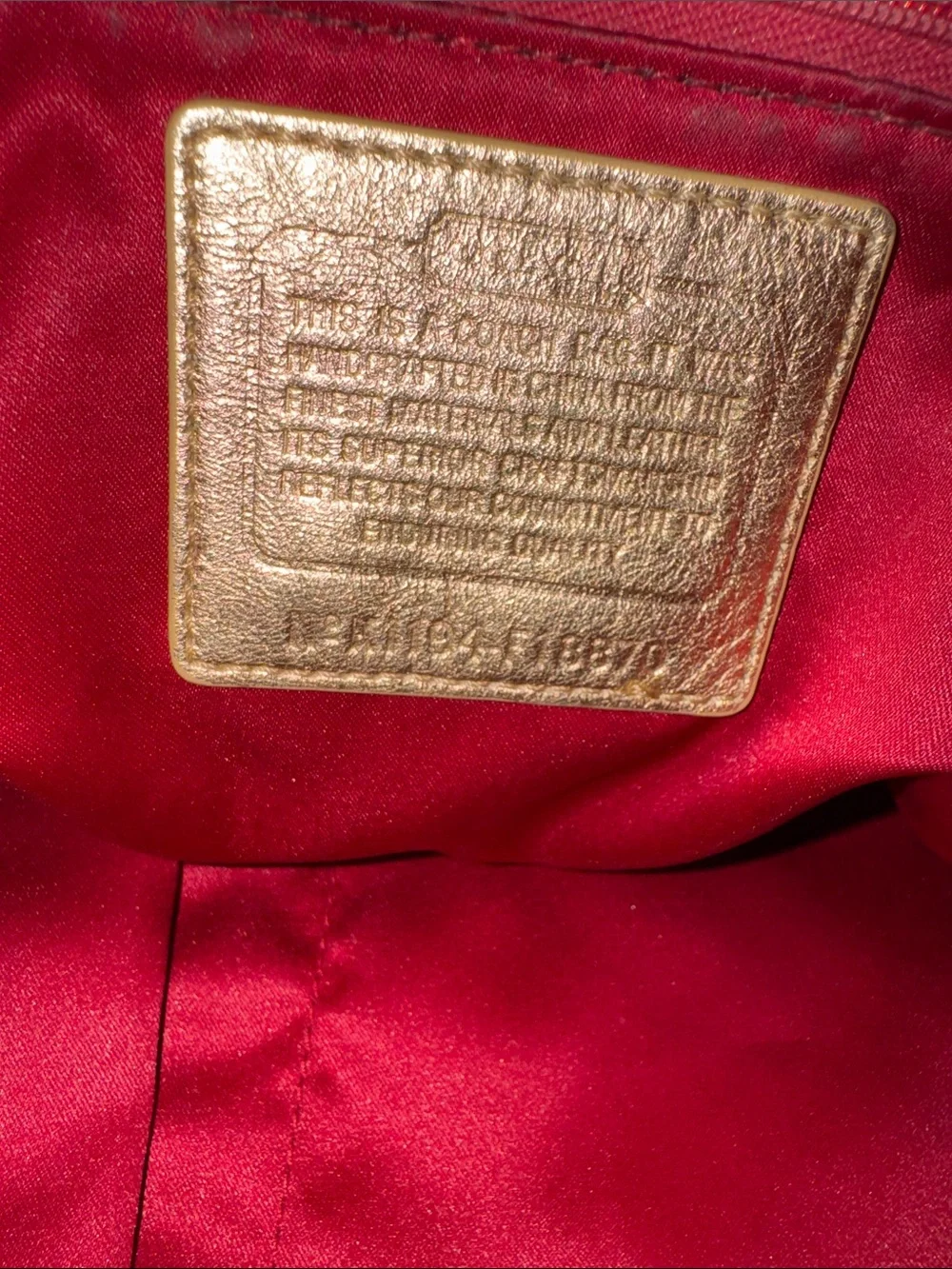 Coach Laura Secret Admirer Tote